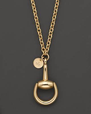 gucci snaffle bit necklace|Gucci jewelry necklace.